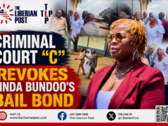 Criminal Court “C” Revokes Nora Finda Bundoo’s Bail Bond, Orders Arrest, Sets New US$8 Million Bail