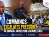 Cummings Escalates Pressure on Boakai, Seeks International Probe into US$19.2 Million Cocaine Investigation