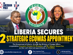 Liberia Secures Two Strategic ECOWAS Appointments as Brumskine, Zuo Win Top Regional Posts