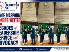 Sinoe Diaspora Honors Emmanuel Wettee for Decades of Leadership, Service and Advocacy