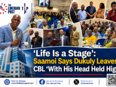 ‘Life Is a Stage’: Saamoi Says Dukuly Leaves CBL ‘With His Head Held High’ After Seven Years of Transformational Service