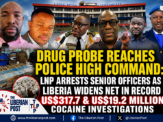 Drug Probe Reaches Police High Command: LNP Arrests Senior Officers as Liberia Widens Net in Record US$317.7 Million Cocaine Investigation