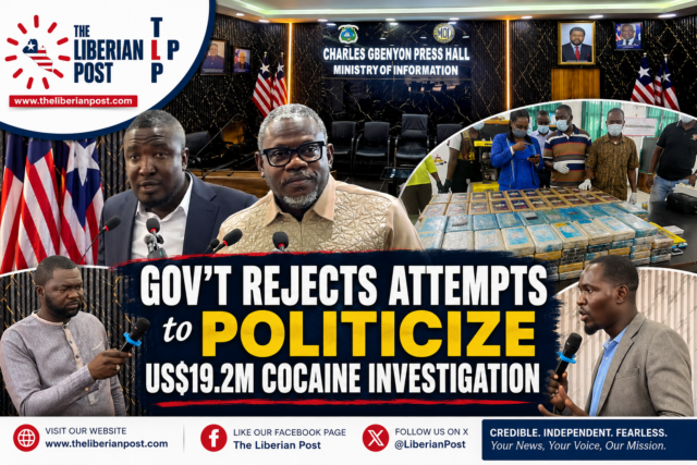 GOL rejects politicizing cocaine investigation