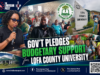 Gov’t Pledges Budgetary Support for Lofa County Uni. Expansion as Boakai Administration Unveils Multi-Million-Dollar Development Agenda for Lofa