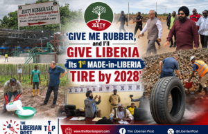 Jeety Challenges Lawmakers: ‘Give Me Rubber, and I’ll Give Liberia Its First Made-in-Liberia Tire by 2028′