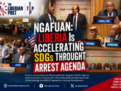 Ngafuan Tells UN Liberia Is Accelerating SDGs Through ARREST Agenda Despite Global Headwinds