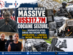 Justice Minister Reveals Massive US$317.7 Million Cocaine Seizure, Says Sophisticated Drug Network Has Operated in Liberia for More Than Six Years