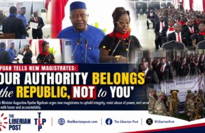Ngafuan Tells New Magistrates: ‘Your Authority Belongs to the Republic, Not to You’
