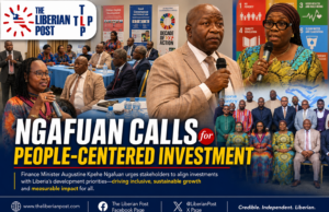 Ngafuan Calls for People-Centered Investment, Stronger Partnerships to Drive Liberia’s Sustainable Development Agenda