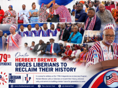 179th Independence Day Orator Dr. Brewer Urges Liberians to Reclaim Their History, Says National Memory Is the Foundation of Unity and Progress