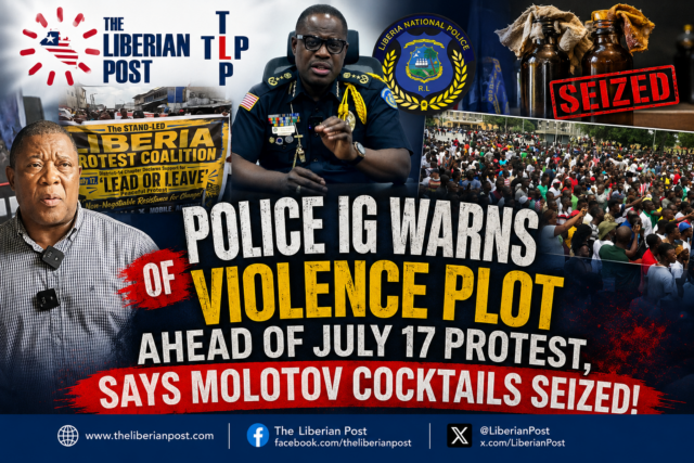 Police IG warns of violent plot ahead of July 17 protest