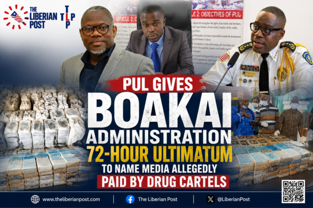 Press Union of Liberia gives Police Chief ultimatum