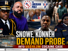 Snowe, Konneh Demand Independent Probe into US$19.2 Million Cocaine Case, Raise Questions Over Suspects’ Escape