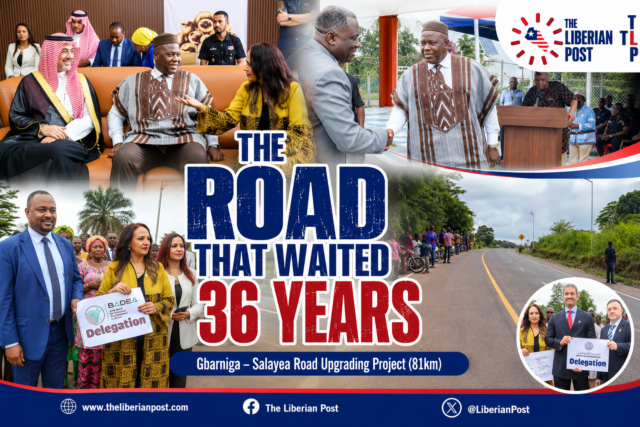 The Lofa road waited 36 years