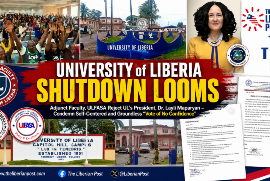 University of Liberia Shutdown Looms as Staff, Faculty Defy Administration While Adjunct Lecturers Rally Behind President Maparyan