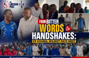 From Bitter Words to Handshakes: VP Koung Makes Surprise Peace Visit to Wilmot Paye Weeks After Public Fallout