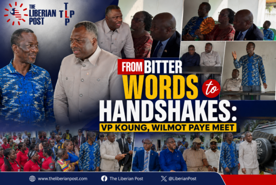 From Bitter Words to Handshakes: VP Koung Makes Surprise Peace Visit to Wilmot Paye Weeks After Public Fallout