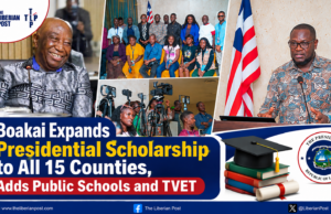 Boakai Expands Presidential Scholarship to All 15 Counties, Adds Public Schools and TVET