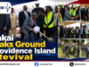 Boakai Breaks Ground for Providence Island Revival