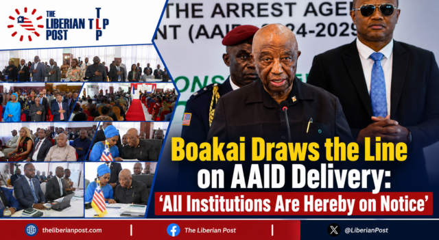 Boakai draws the line on delivery