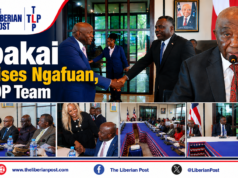 Boakai Praises Ngafuan, MFDP Team