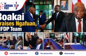 Boakai Praises Ngafuan, MFDP Team