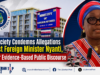 Civil Society Condemns Allegations against Foreign Minister Nyanti, Calls for Evidence-Based Public Discourse