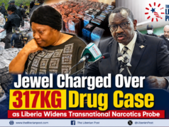 Jewel Charged Over 317KG Drug Case as Liberia Widens Transnational Narcotics Probe