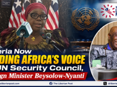 Liberia Now Leading Africa’s Voice at UN Security Council, Foreign Minister Highlights Expanding Global Role