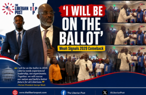 ‘I WILL BE ON THE BALLOT’: Weah Signals 2029 Comeback, Tells U.S. Supporters CDC Is Ready to Reclaim Power