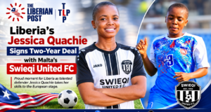 Liberia’s Jessica Quachie Signs Two-Year Deal with Malta’s Swieqi United FC