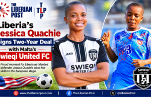 Liberia’s Jessica Quachie Signs Two-Year Deal with Malta’s Swieqi United FC