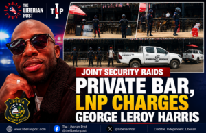 Joint Security Raids Private Bar, LNP Charges George Leroy Harris as Liberia Widens Drug Cartel Investigation