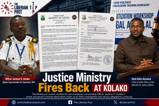 Justice Ministry Fires Back at Kolako: Says NSA Drug Probe, Not Personal Vendetta, Triggered Arrest and Stand-Down