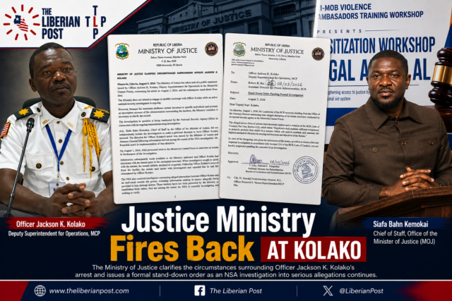 Kolako versus the Justice Ministry1