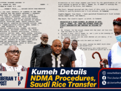 Kumeh Details NDMA Procedures, Saudi Rice Transfer