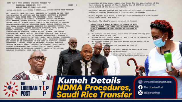 Kumeh Details NDMA Rice Transfer