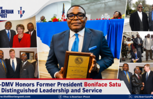 LCA-DMV Honors Former President Boniface Satu for Distinguished Leadership and Service