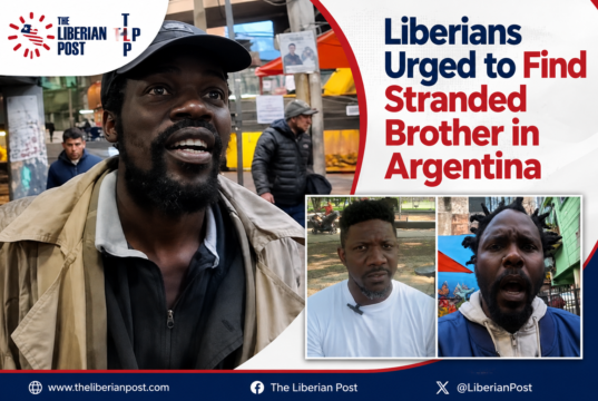 Liberians Urged to Find Stranded Brother in Argentina