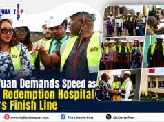 Ngafuan Demands Speed as New Redemption Hospital Nears Finish Line