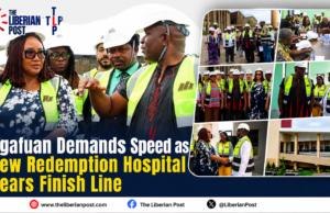 Ngafuan Demands Speed as New Redemption Hospital Nears Finish Line