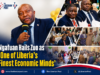 Ngafuan Hails Zuo as ‘One of Liberia’s Finest Economic Minds’ as He Heads to ECOWAS