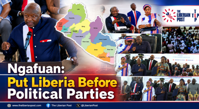 Ngafuan urges Liberians to put Liberia First