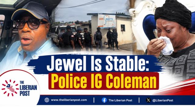 Police IG Coleman said former VP Taylor is stable