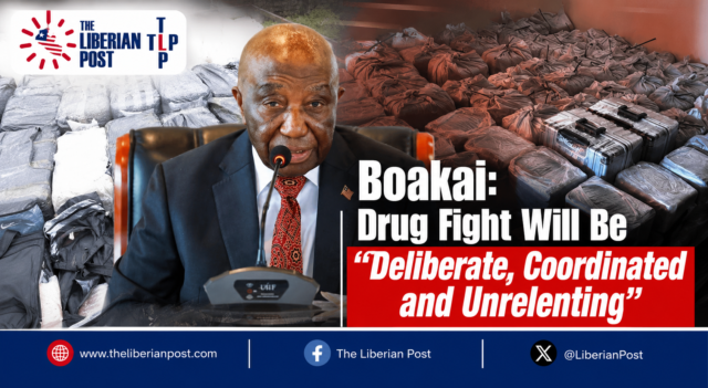 President's Boakai's unrelenting drugs fight