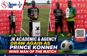 JK Academic & Agency Draw Again as Prince Konneh Wins Man of the Match