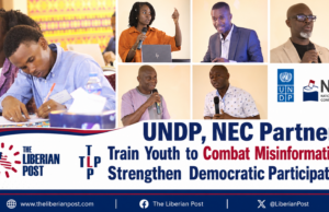 UNDP, NEC Partners Train Youth to Combat Misinformation, Strengthen Democratic Participation