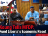 Koung Tells MFDP: Fund Liberia’s Economic Reset