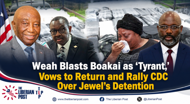 Weah blasts Boakai