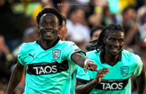 Joseph Melto Quiah Scores on Debut for New Mexico United
